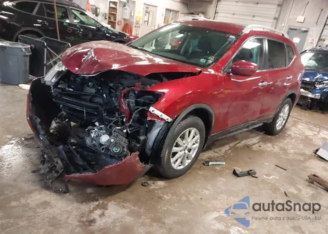 2019 Nissan Rogue Sv из США, поврежденный, VIN 5N1AT2MV3KC767268